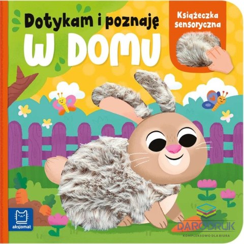 Aksjomat Książka dla dzieci W domu. Książeczka sensoryczna Aksjomat