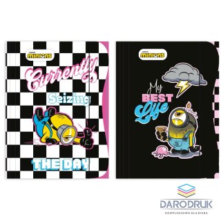 Beniamin Teczka kartonowa na gumkę Minionki A4 mix 270g Beniamin (62509)