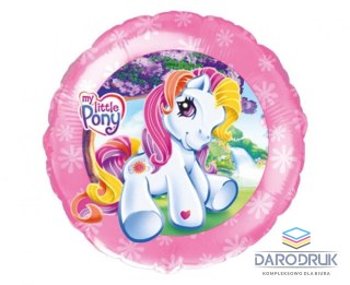 Godan Balon foliowy My Little Pony (okrągły) 18cal Godan (C401524)