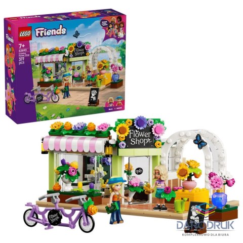 Lego Klocki konstrukcyjne Friends Kreatywna kwiaciarnia Lego (42693)
