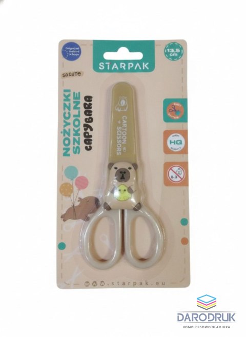 Starpak Nożyczki Kapibara 13cm Starpak (578288)