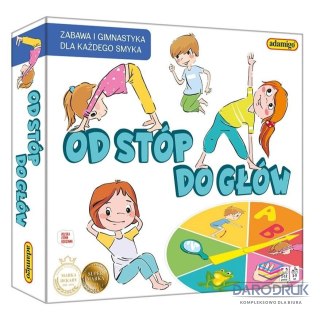 Adamigo Gra edukacyjna Od stóp do głów Adamigo