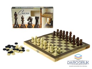 Adar Gra logiczna szachy i warcaby drewniane Adar (616684)