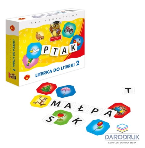 Alexander Gra edukacyjna literka do literki 2 Alexander (5906018004618)