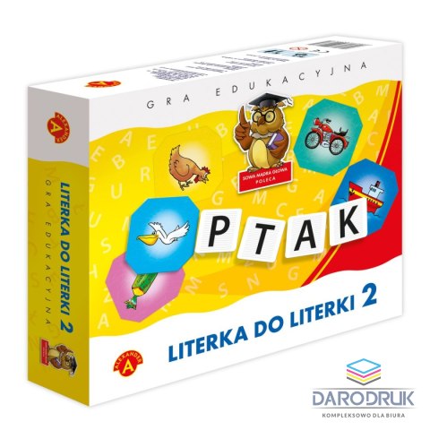 Alexander Gra edukacyjna literka do literki 2 Alexander (5906018004618)