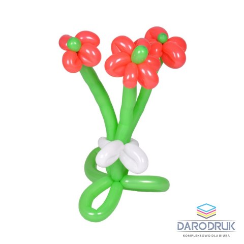Arpex Balon gumowy do modelowania z pompką 20 szt. mix Arpex (K5143)
