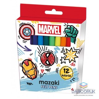 Beniamin Flamaster AVENGERS 12 kol. Beniamin (114136)