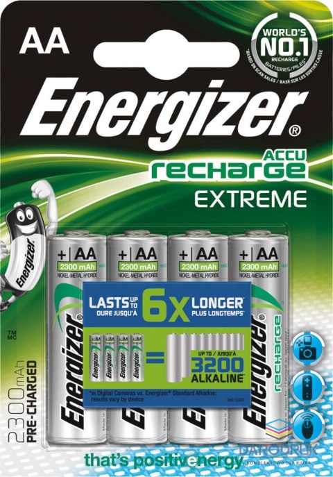 Energizer Akumulator 2500 HR6 AA Energizer (EN-349993)