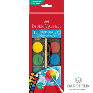 Faber Castell Farby akwarelowe 12 kolor. Faber Castell (125018 FC)