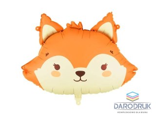 Partydeco Balon foliowy Lis, 57x42 cm Partydeco (FB366)