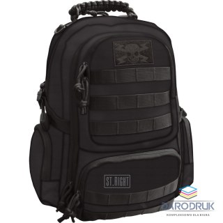 St.Right Plecak Black military PLECAK szkolny St.Right (BP34)