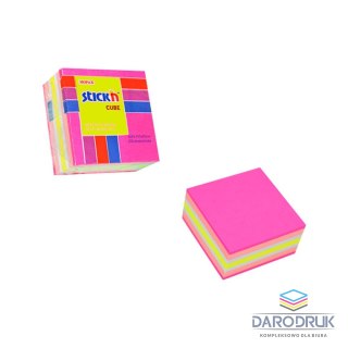 Stick'n Notes samoprzylepny (karteczki) Sticken mix 250k [mm:] 51x51 Stick'n (21533)
