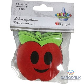 Titanum Ozdoba filcowa Craft-Fun Series Jabłka Titanum (3636)