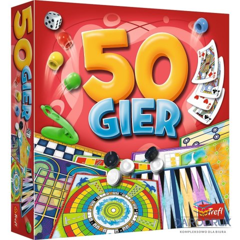 Trefl Gra strategiczna Kalejdoskop 50 gier Trefl 50 gier Trefl (02116)