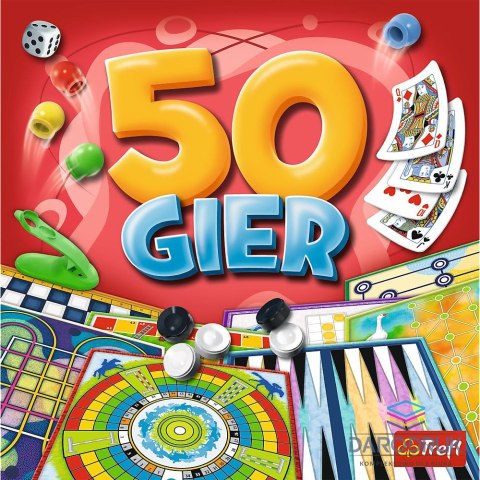 Trefl Gra strategiczna Kalejdoskop 50 gier Trefl 50 gier Trefl (02116)
