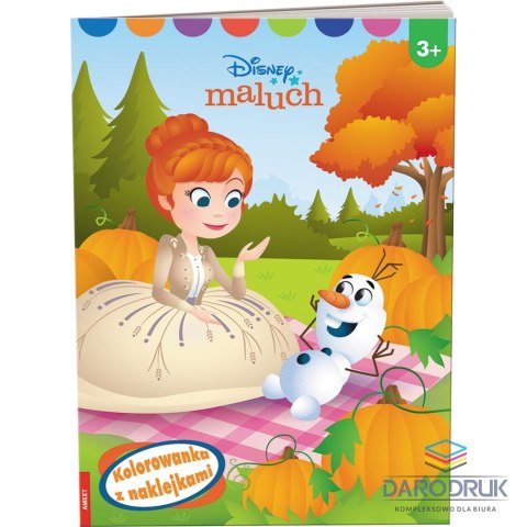 Ameet Książka dla dzieci Disney Maluch. Kolorowanka z naklejkami Ameet