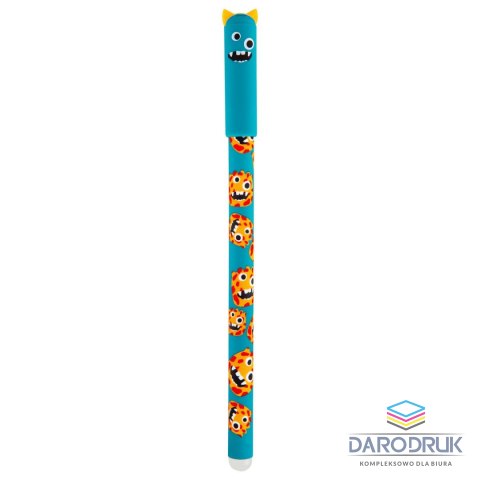 Patio Długopis wymazywalny Monster wkład niebieski 0,5mm Patio (01584PTR)