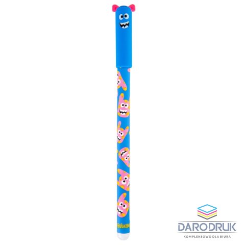 Patio Długopis wymazywalny Monster wkład niebieski 0,5mm Patio (01584PTR)