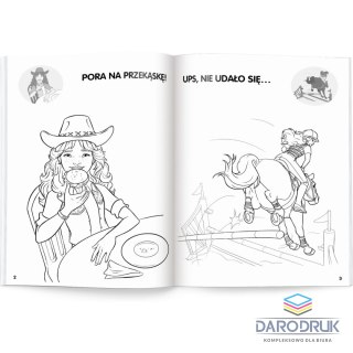 Ameet Książka dla dzieci Horse Club z naklejkami Ameet (NA 8402)