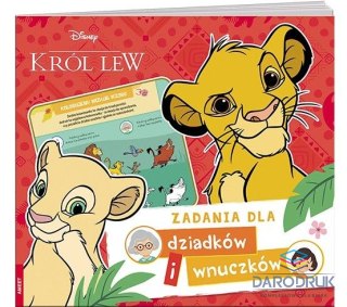 Ameet Książka dla dzieci Król Lew. Zadania dla dziadków i wnuczków Ameet (DIW 9102)