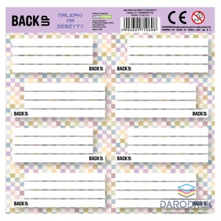 Derform Naklejka na zeszyt Backup 8 Derform (NNZB8A01)