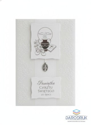 Merigraf Książeczka pamiątkowa z chrztu Chrzest Babcia Merigraf (5902221808845)