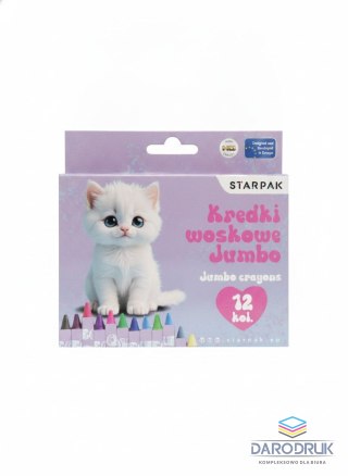 Starpak Kredki świecowe 12 kol. Starpak (582124)