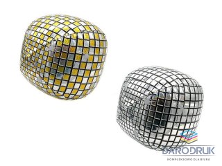 Adar Balon foliowy kula disco, błyszcząca,na powietrze, 50x30cm Adar (320253)