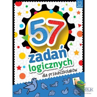 Aksjomat Książka dla dzieci 57 zadań logicznych dla przedszkolaków Aksjomat