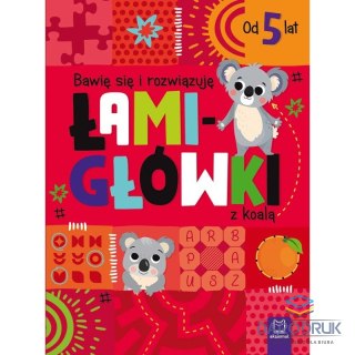 Aksjomat Książka dla dzieci Bawię się i rozwiązuję. Łamigłówki z koalą. Od 5 lat Aksjomat