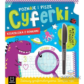 Aksjomat Książka dla dzieci Poznaję i piszę cyferki Terapia ręki. Aksjomat