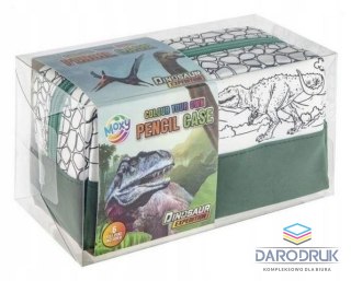 Antella Zestaw kreatywny dla dzieci Piórnik do kolorowania dinozaur Antella (8715427133300)