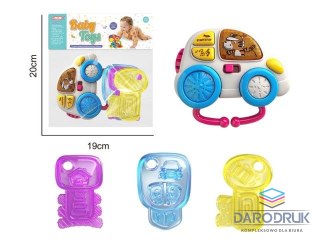 Bigtoys Grzechotka ZESTAW ŚWIATŁO DŹWIĘK 4SZT Bigtoys (BG0071)