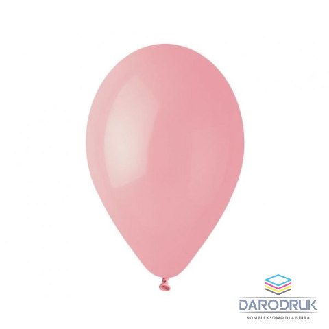 Godan Balon gumowy pastelowy 100 szt różowy 12cal Godan (G110/73)