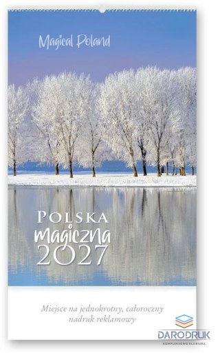 Lucrum Kalendarz ścienny MAGICZNA POLSKA 13-planszowe 320mm x 470mm Lucrum (RW02)