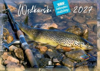 Lucrum Kalendarz ścienny WĘDKARSKI 13-planszowe 320mm x 470mm Lucrum (RW14)