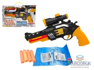 Cabo Toys Pistolet PISTOLET NA KULKI WODNE 7-8MM I STRZAŁKI PIANKOWE Cabo Toys (K1342)