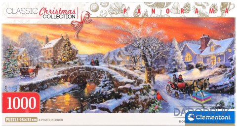 Clementoni Puzzle 1000 elementów Christmas Over Boże Narodzenie 1000 el. Clementoni (39999)