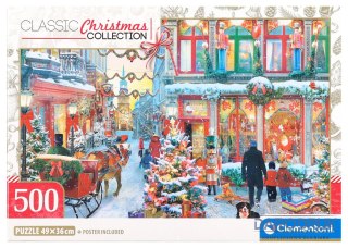 Clementoni Puzzle 500 elementów Christmas Magic Moments Boże Narodzenie 500 el. Clementoni (35160)