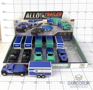 Dromader Samochód AUTO JEEP Z PRZYCZEPĄ Dromader (130-1355329)