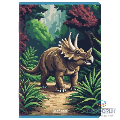 Herlitz Zeszyt A5 Premium Pixel Fun 16k. 70g kratka Herlitz (400207497)