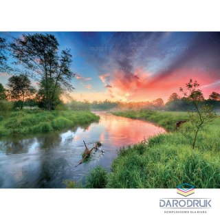 Lucrum Kalendarz ścienny RODZINNY Pejzaże Polski 13-KARTKOWY 280mm x 200mm Lucrum (WL3)