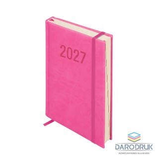Antra Kalendarz książkowy (terminarz) 2027 COLORFIX dzienny A5 Antra (amarantowy)