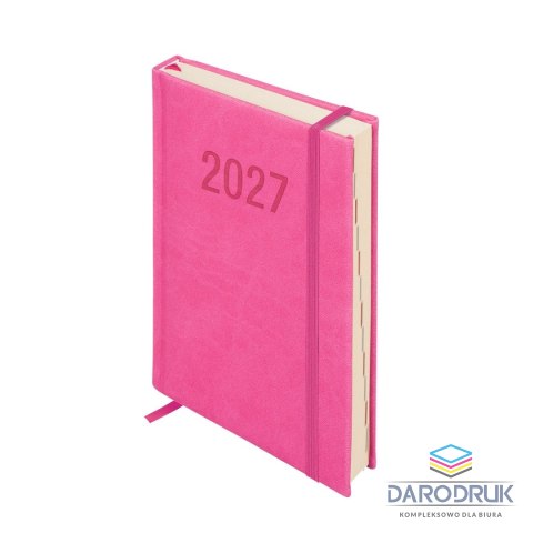 Antra Kalendarz książkowy (terminarz) 2027 COLORFIX dzienny A5 Antra (amarantowy)