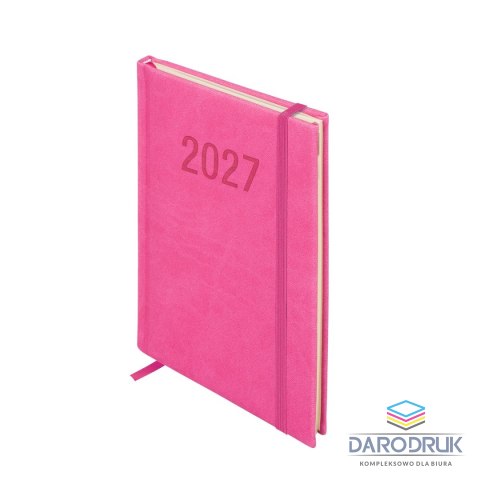 Antra Kalendarz książkowy (terminarz) 2027 COLORFIX tygodniowy A5 Antra (amarantowy)