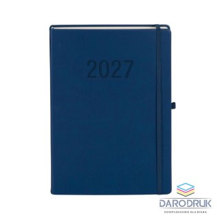 Antra Kalendarz książkowy (terminarz) 2027 MEMOFIX dziennyy A4 Antra (granatowy)
