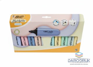 Bic Zakreślacz Highlighter Grip KAWAII 6 sztuki wkład mix 1,2-4,6mm Bic (528643)