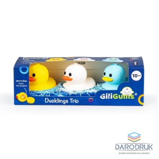 Giligums Zabawka do kąpieli KACZUSZKOWE TRIO Giligums (GG30066)