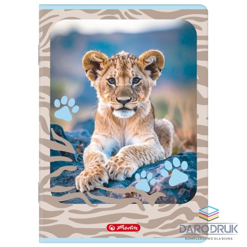 Herlitz Zeszyt A5 Animals 32k. 70g kratka Herlitz (400206381)
