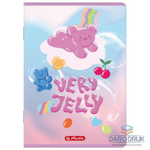 Herlitz Zeszyt A5 Jelly 16k. 70g kratka Herlitz (400206372)